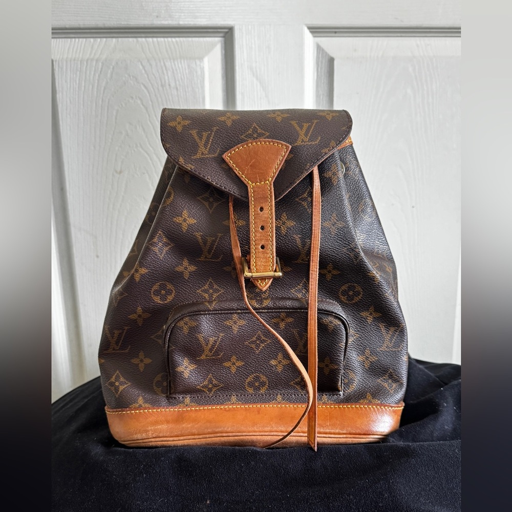Vintage LV backpack